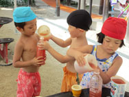 色水あそび♪