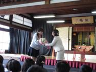 終業に向けて