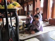 日野誕生院卒園参拝