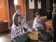 日野誕生院卒園参拝(年長)