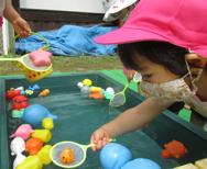 水遊びしたよ♪(満3歳児)