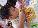 給食始まりました!