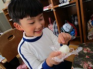 おにぎり作り
