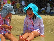 水遊び
