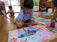 製作展にむけて(年中)