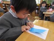 プレゼント渡し(年少・年長)