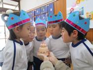 お誕生会(年中・年長)