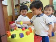 自由あそび 年少